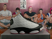 Jordan Panda Basketball Sneakers Black White