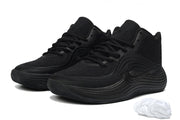Nike Precision 8 Basketball Shoes in Black, White and Red