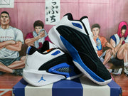 Jordan Luka 1 Black White Blue Basketball Shoes