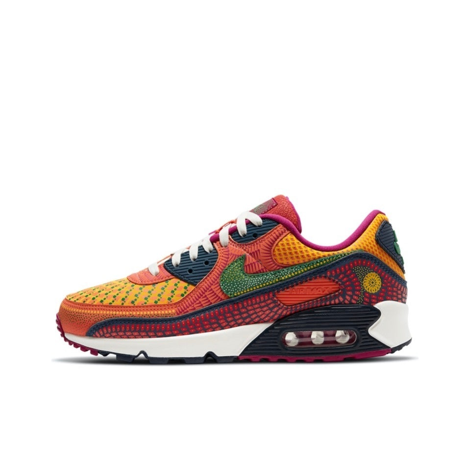 Nike Air Max Sneakers, Multicolor Pattern