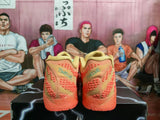 Nike Basketball Sneakers Orange-Red