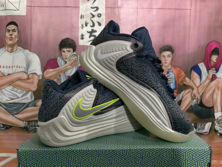 Nike Basketball Sneakers Deep Navy Gray Cushion 3.0