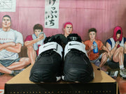 Nike Black and White High-Top Basketball Sneakers
