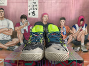 Nike White and Black Basketball Sneakers