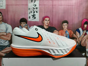 Nike Air Zoom Basketball Shoes White and Orange