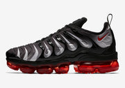 Nike Air VaporMax Plus Black Gray Red Sneakers