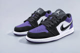 Jordan 1 Low Sneakers Lakers Purple