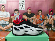 Jordan Basketball Sneakers White Black Red