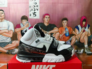 Nike LeBron 4 Basketball Shoes White Black