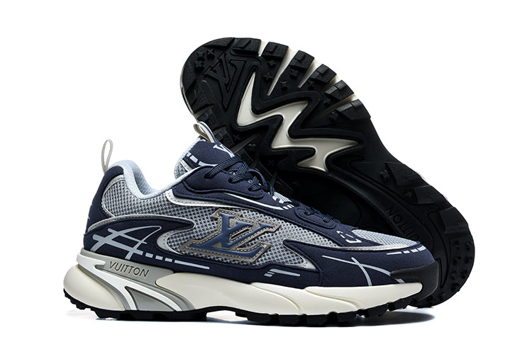 Louis Vuitton LV Trail Sneakers in Navy and Grey