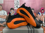 Black and Orange Sneakers