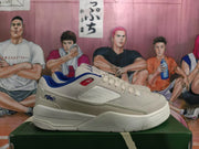 Jordan Low-Top Sneakers Off-White and Blue