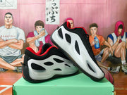 Jordan Basketball Sneakers White Black Red