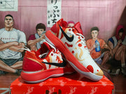 Nike Basketball Sneakers White Red Orange