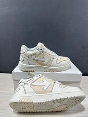Off-White Out Of Office Low-Top Sneakers Cream White