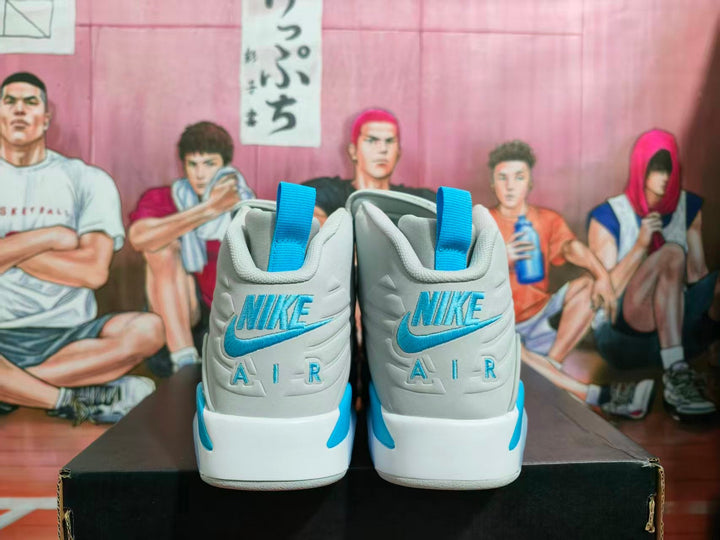 Jordan High-Top Sneakers Gray Blue