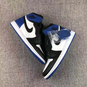 Air Jordan 1 Retro Fragment High Sneakers Black White Blue