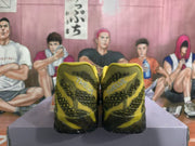 Nike Yellow and Black Basketball Sneakers