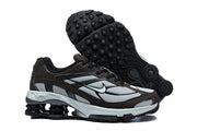 Nike Shox Ride 2 Sneakers in Brown and Silver
