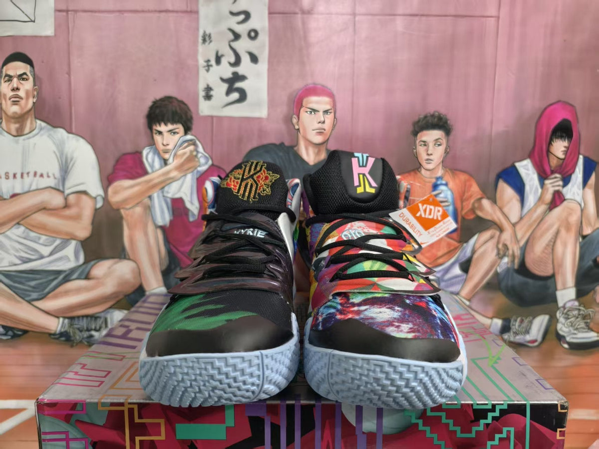 Nike Colorful Basketball Sneakers Pineapple Style