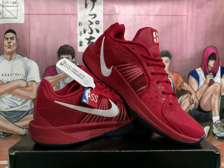 Nike Basketball Sneakers Red and White