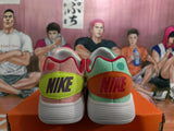 Nike Color-Blocked Sneakers in Pink and Mint