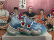 Blue Basketball Sneakers