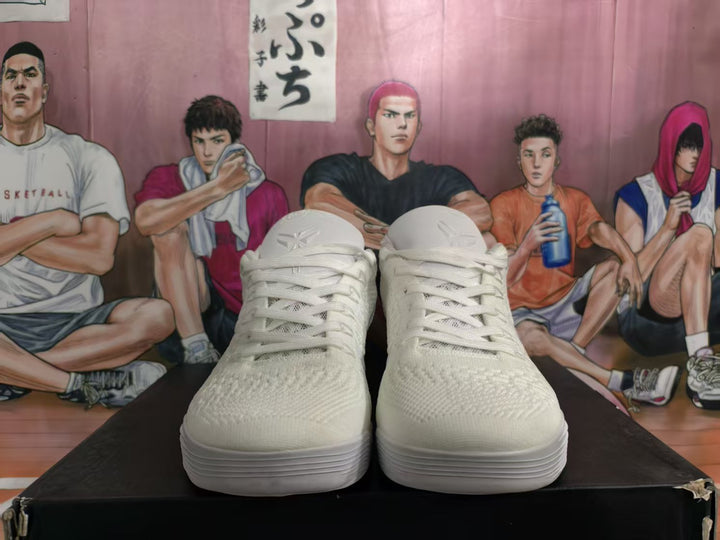 Nike White Basketball Sneakers