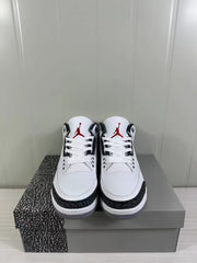 Jordan Air Jordan 3 Retro White Cement Grey Sneakers CT8532-106