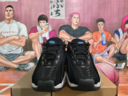 Nike Basketball Sneakers Black White Red and Blue