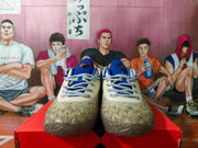 Nike Beige Speckled Basketball Sneakers