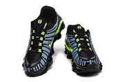 Nike Shox TL Sneakers Black Blue Volt