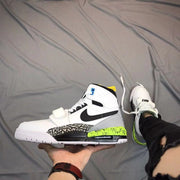 Air Jordan Legacy 312 White Black Volt Sneakers
