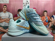 Nike Kobe 8 Basketball Shoes in Blue and Gold