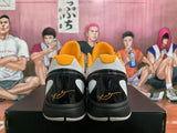 Nike Basketball Sneakers White Black and Gold