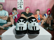 Nike GIGI 2 Basketball Sneakers White Black Gold