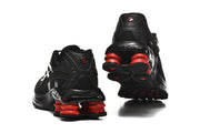 Nike Shox Ride 2 Black and Red Sneakers