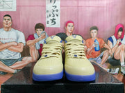 Nike Barcelona Basketball Sneakers Beige Blue