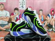 Jordan Luka 2 Basketball Shoes Black White Purple