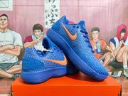 Nike Basketball Sneakers in Blue and Orange