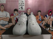 Nike LeBron Basketball Shoes White Grey