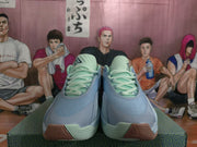 Nike Cushlon 3.0 Basketball Sneakers Blue Green
