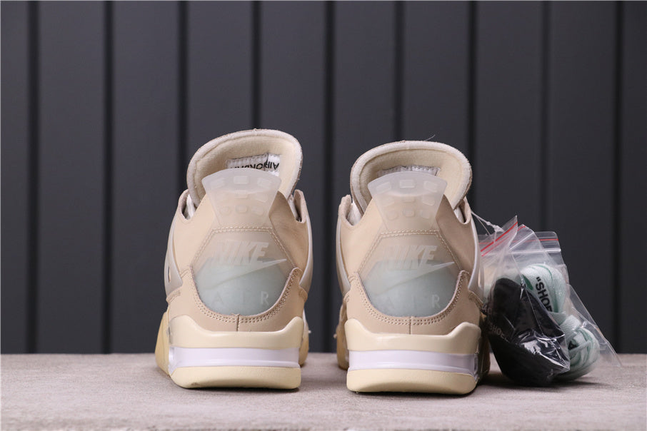 Jordan 4 Off-White Cream Women's Sneakers CV9388-100