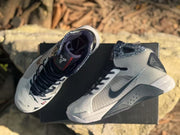 Nike HD2008 High-Top Basketball Sneakers Gray Black