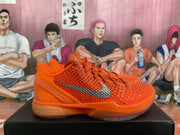Nike Zoom Basketball Sneakers Orange