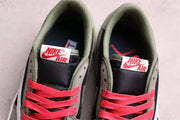 Jordan 1 Low Travis Scott Black Grey Sneakers CQ4277-008