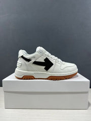 Off-White Out Of Office White Black Low-Top Sneakers