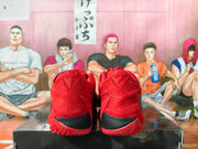 Nike LeBron Basketball Shoes in Red and Black