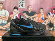 Nike Kobe Dark Knight Basketball Sneakers Black Blue