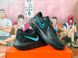 Nike Black and Blue Basketball Shoes
